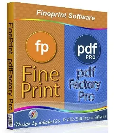 Иконка FinePrint Software (FinePrint 11.12 pdfFactory Pro 8.12) RePack by elchupacabra [Multi Ru]