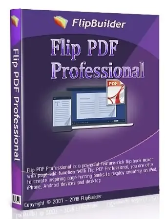 Иконка Flip PDF Professional 2.4.9.41 RePack (& Portable) by TryRooM [Multi Ru]