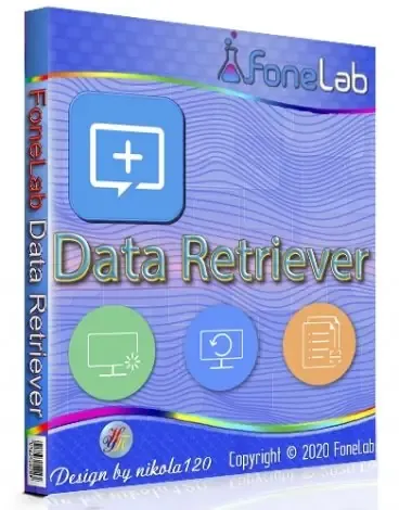 Иконка FoneLab Data Retriever 1.2.20 (2020) РС RePack &Portable by TryRooM