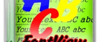 Иконка FontViewOK 6.77 + Portable (x86 x64) [Multi Ru]