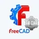 Иконка FreeCAD 0.19.3 + Portable (x64) [Multi Ru]