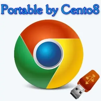 Иконка Google Chrome 108.0.5359.125 Portable by Cento8 [Ru En]