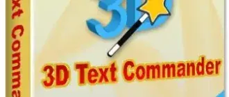 Иконка Insofta 3D Text Commander 5.0.0 RePack (2018) Русский Английский