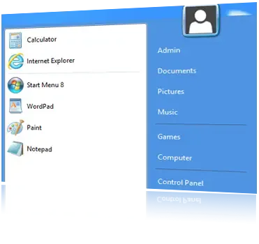 Иконка Iobit Start Menu 8 4.4.0.1 (2018) PC RePack by Diakov