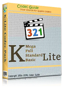 Иконка K-Lite Codec Pack 14.5.5 Mega Full Standard Basic (2018) РС + Update