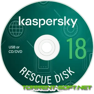 Иконка Kaspersky Rescue Disk 2018 18.0.11.3 [16.10.2023] [Ru En]