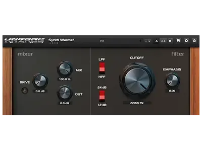 Иконка Kazrog - Synth Warmer 1.1.4 VST, VST3, AAX (x64) Retail [En]