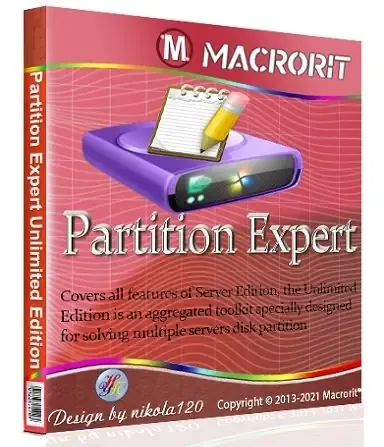 Иконка Macrorit Partition Expert 6.0.3 Unlimited Edition RePack (& Portable) by 9649 [Ru En]