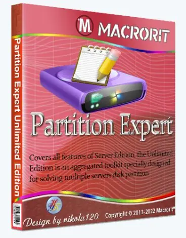 Иконка Macrorit Partition Expert 7.3.0 Unlimited Edition RePack (& Portable) by elchupacabra [Multi Ru]