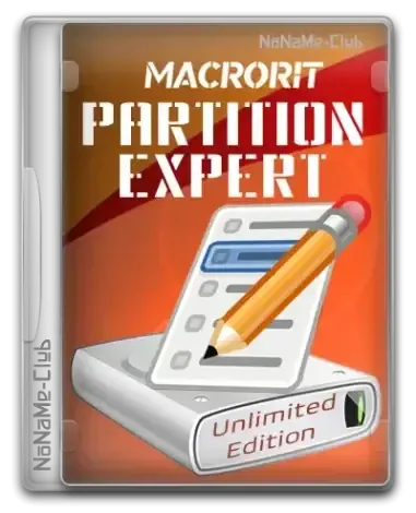 Иконка Macrorit Partition Expert 8.6.0 Pro Technician Server Unlimited Edition RePack (& Portable) by TryRooM [Multi Ru]