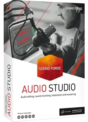 Иконка MAGIX SOUND FORGE Audio Studio 16.1.2.57 (x64) Portable by 7997 [Multi Ru]