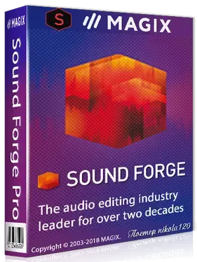 Иконка MAGIX Sound Forge Pro Suite 12.1 Build 170 (2018) PC RePack by KpoJIuK