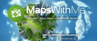 Иконка Maps With Me