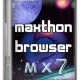 Иконка Maxthon Browser 7.1.6.1000 + Portable [Multi Ru]