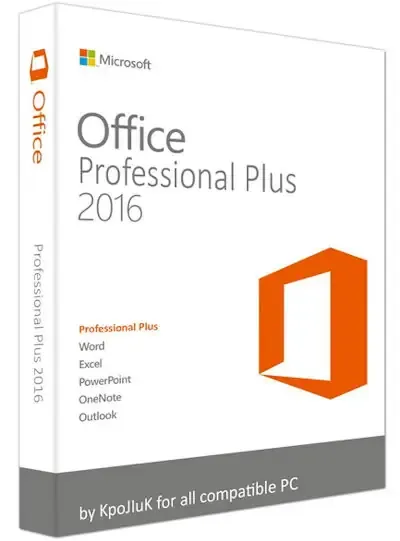 Иконка Microsoft Office 2016 Professional Plus + Visio Pro + Project Pro 16.0.4312.1000 RePack by KpoJIuK