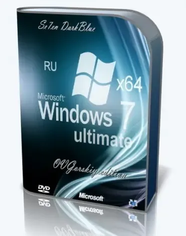 Иконка Microsoft® Windows® 7 Ultimate Ru x64 SP1 7DB by OVGorskiy 11.2021 1DVD
