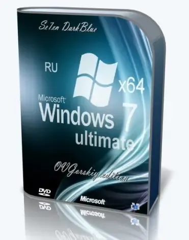 Иконка Microsoft® Windows® 7 Ultimate Ru x64 SP1 7DB by OVGorskiy 12.2023 1DVD