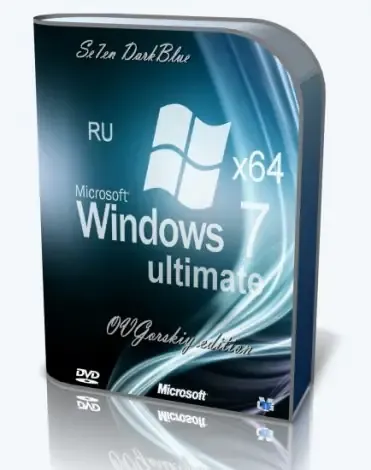 Иконка Microsoft® Windows® 7 Ultimate Ru x64 SP1 7DB by OVGorskiy® 11.2018