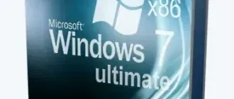 Иконка Microsoft® Windows® 7 Ultimate Ru x86 SP1 7DB by OVGorskiy 10.2022 1DVD