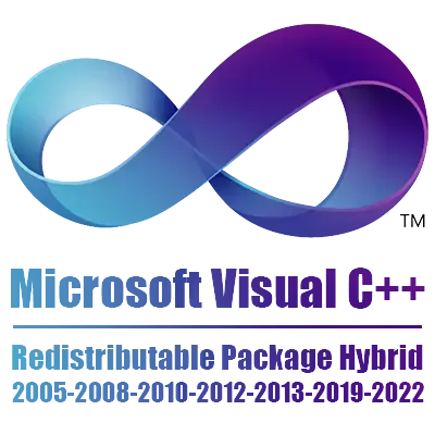 Иконка Microsoft Visual C++ 2005-2008-2010-2012-2013-2019-2022 Redistributable Package Hybrid x86 x64 (09.04.2022) [Ru]