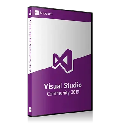 Иконка Microsoft Visual Studio 2019 Community 16.10.1 (Offline Cache, Unofficial) [Ru En]