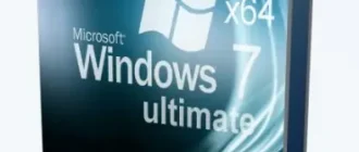 Иконка Microsoft Windows 7 Ultimate Ru x64 SP1 7DB by OVGorskiy® (04.2018) Русский