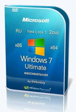 Иконка Microsoft Windows 7 Ultimate Ru x86-x64 SP1 NL3 by OVGorskiy 01.2023 2DVD