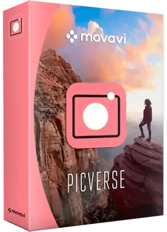 Иконка Movavi Picverse 1.9.1 RePack (& Portable) by Dodakaedr [Ru En]