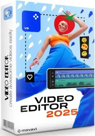 Иконка Movavi Video Editor 25.9.0 RePack (& Portable) by TryRooM [Multi Ru]
