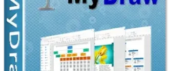 Иконка MyDraw 2.3.1 RePack (& Portable) by TryRooM 33 x86 x64 [2018, ENG + RUS]