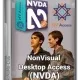 Иконка NonVisual Desktop Access (NVDA) 2023.2 include Portable [Multi Ru]