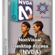 Иконка NonVisual Desktop Access (NVDA) 2024.2 [Multi Ru]