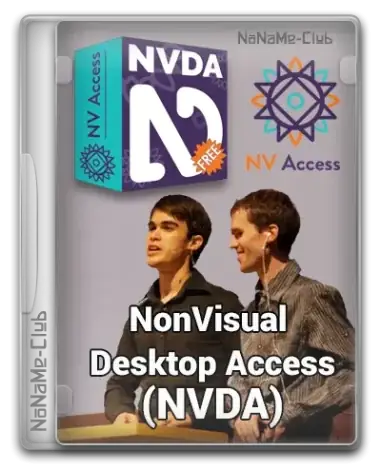 Иконка NonVisual Desktop Access (NVDA) 2024.2 [Multi Ru]