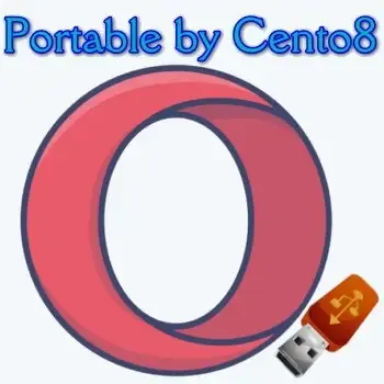 Иконка Opera One 100.0.4815.21 Portable by Cento8 [Ru En]