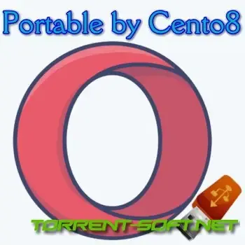 Иконка Opera One 102.0.4880.29 Portable by Cento8 [Ru En]