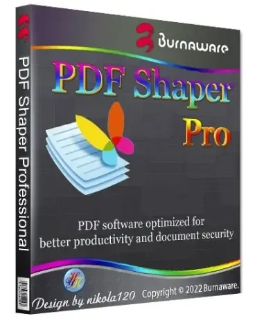 Иконка PDF Shaper Professional 13.1 RePack (& Portable) by TryRooM [Multi Ru]