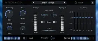 Иконка Physical Audio - Dual Spring Reverb 3.1.3 VST3, AAX (x64) [En]