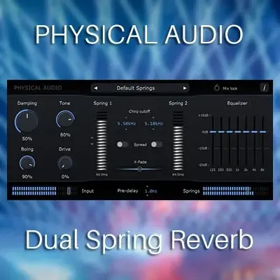 Иконка Physical Audio - Dual Spring Reverb 3.1.3 VST3, AAX (x64) [En]