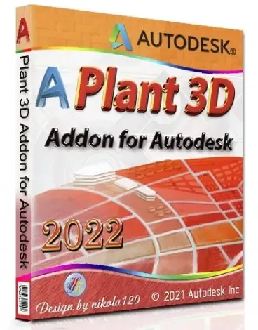 Иконка Plant 3D Addon for Autodesk AutoCAD 2022 (2021) РС by m0nkrus