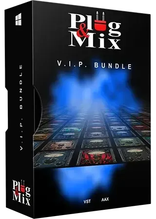 Иконка Plug And Mix - VIP Bundle V4 4.0.0 VST, VST 3, AAX (x64) [En]