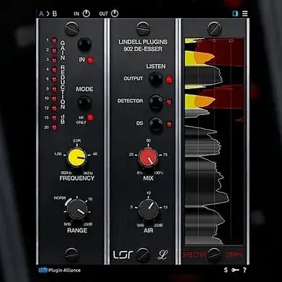 Иконка Plugin Alliance Lindell Audio 902 De-Esser 1.0.0 VST, VST3, AAX (x64) [En]