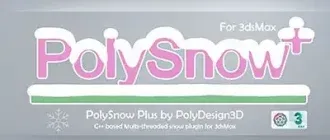 Иконка PolyDesign3D - PolySnow Plus 1.01 for 3ds Max 2016-2022 [En]