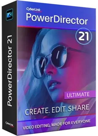 Иконка PowerDirector Ultimate 21.1.2401.0 (x64) RePack by PooShock [Multi Ru]