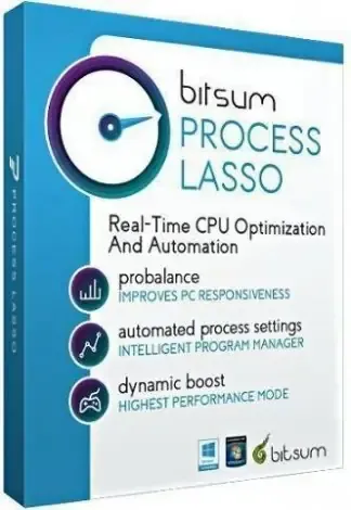 Иконка Process Lasso 9.8.7.18 RePack (& Portable) by TryRooM [Ru En]