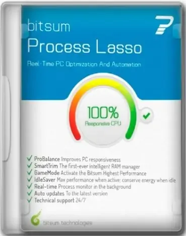 Иконка Process Lasso Pro 12.0.0.24 RePack (& Portable) by Dodakaedr [Ru En]