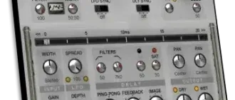 Иконка PSPaudioware - PSP stompDelay 1.1.4 VST, VST 3, AAX (x64) RePack by R2R [En]
