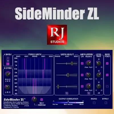 Иконка Raising Jake Studios - SideMinder ZL 1.0.0 VST, VST3, AAX (x64) [En]
