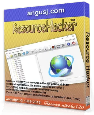 Иконка Resource Hacker 5.1.2.332 Final (2018) РС Portable by alexalsp