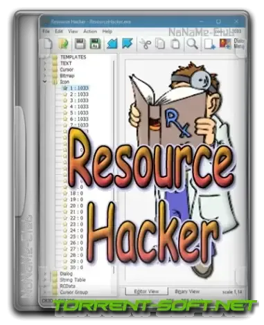 Иконка Resource Hacker 5.2.3.379 RePack (& Portable) by elchupacabra [Ru En]