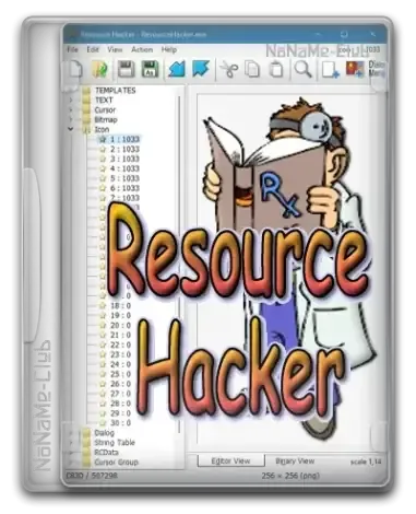 Иконка Resource Hacker 5.2.7.427 Final Portable by alexalsp [Ru]